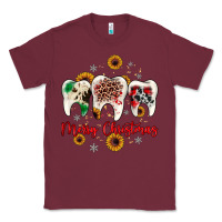 Burgundy dental merry Christmas Classic Tee - JahusDesignShop