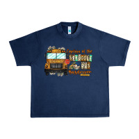 Navy Captain Of Struggle Bus Busdrive Urban Heavy Tee - CowhideDigitalArt