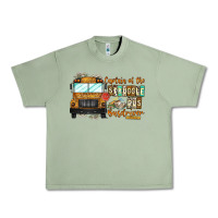 Oil Green Captain Of Struggle Bus Busdrive Urban Heavy Tee - CowhideDigitalArt