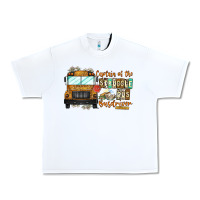 White Captain Of Struggle Bus Busdrive Urban Heavy Tee - CowhideDigitalArt