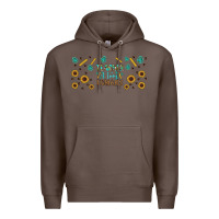 Coffee teacher of tiny humans libbey glass Premium Hoodie - BundleAndBundleShop