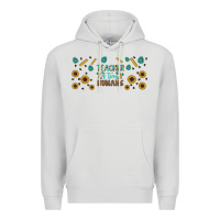 Dove Grey teacher of tiny humans libbey glass Premium Hoodie - BundleAndBundleShop