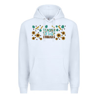 White teacher of tiny humans libbey glass Premium Hoodie - BundleAndBundleShop