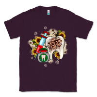 Plum Christmas dental sunflower Classic Tee - JahusDesignShop