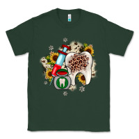 Sports Green Christmas dental sunflower Classic Tee - JahusDesignShop