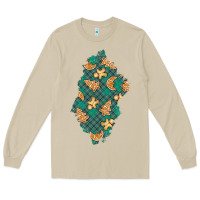 Mushroom christmas gingerbread cookies patch Long Sleeve Tee - BundleAndBundleShop