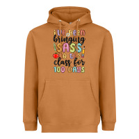 Meerkat i ve been bringing sass to the class for 100 days Heavyweight Hoodie - MaliasSmallBusiness