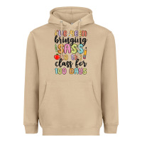 Mushroom i ve been bringing sass to the class for 100 days Heavyweight Hoodie - MaliasSmallBusiness