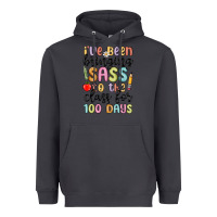 Smoke i ve been bringing sass to the class for 100 days Heavyweight Hoodie - MaliasSmallBusiness
