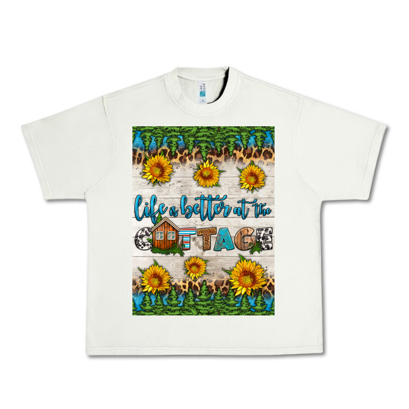 Life Is Better At The Cottage Air Freshener Urban Heavy Tee by HRA Design Shop | Teevron