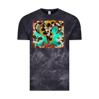 Cloud Black aries turquoise cowhide Vintage Tee - RanaPortraitStore