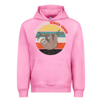 Fuchsia Pink Born in 1980 Womens 1980 Urban Hoodie - Bettercallsaul