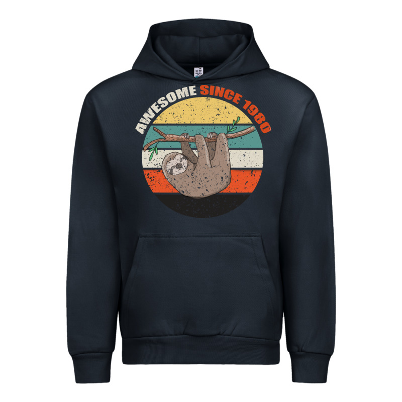 Born In 1980 Womens 1980 Urban Hoodie by Bettercallsaul | Teevron
