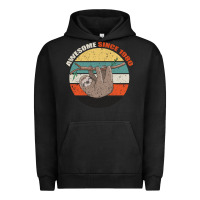 Pigment Black Born in 1980 Womens 1980 Urban Hoodie - Bettercallsaul