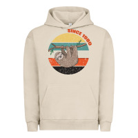 Pigment French Oak Born in 1980 Womens 1980 Urban Hoodie - Bettercallsaul