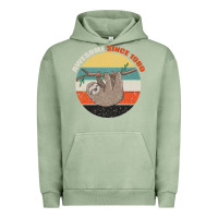 Pigment Oil Green Born in 1980 Womens 1980 Urban Hoodie - Bettercallsaul