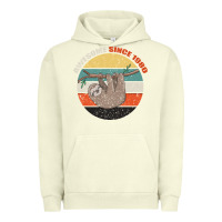 Pigment Pistachio Born in 1980 Womens 1980 Urban Hoodie - Bettercallsaul