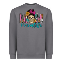 Storm mom life with skull Heavyweight Sweatshirt - texasbilliewilder