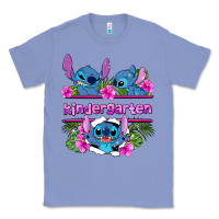 Colony Blue preview flower stitch kindergarten Classic Tee - AdoDesignShop