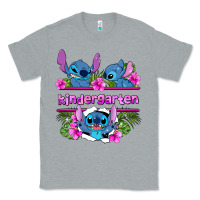 Heather Grey preview flower stitch kindergarten Classic Tee - AdoDesignShop