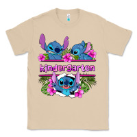 Mushroom preview flower stitch kindergarten Classic Tee - AdoDesignShop