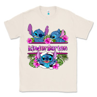 Natural preview flower stitch kindergarten Classic Tee - AdoDesignShop