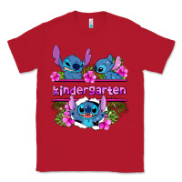 Red preview flower stitch kindergarten Classic Tee - AdoDesignShop