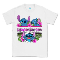 White preview flower stitch kindergarten Classic Tee - AdoDesignShop