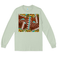 Matcha football leopard gemstone sunflower Long Sleeve Tee - JahusDesignShop