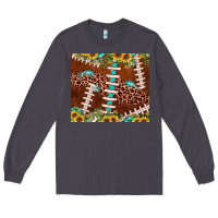 Smoke football leopard gemstone sunflower Long Sleeve Tee - JahusDesignShop