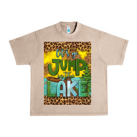 French Oak let's go jump in the lake air freshener Urban Heavy Tee - HRA Design Shop