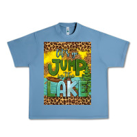 Pebble Blue let's go jump in the lake air freshener Urban Heavy Tee - HRA Design Shop