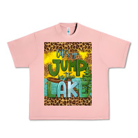 Salmon let's go jump in the lake air freshener Urban Heavy Tee - HRA Design Shop
