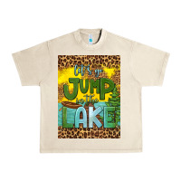 Sandshell let's go jump in the lake air freshener Urban Heavy Tee - HRA Design Shop