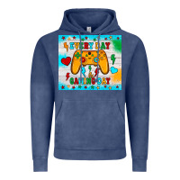 Vintage Denim every day is gaming day Vintage Hoodie - JahusDesignShop