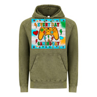 Vintage Olive every day is gaming day Vintage Hoodie - JahusDesignShop