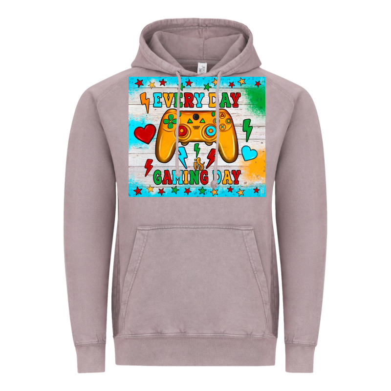 Every Day Is Gaming Day Vintage Hoodie by JahusDesignShop | Teevron