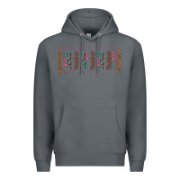 Rock teacher gemstone and pink flower libbey glass Premium Hoodie - BundleAndBundleShop