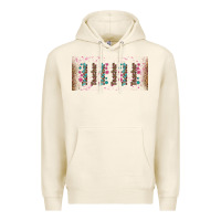 Tofu teacher gemstone and pink flower libbey glass Premium Hoodie - BundleAndBundleShop
