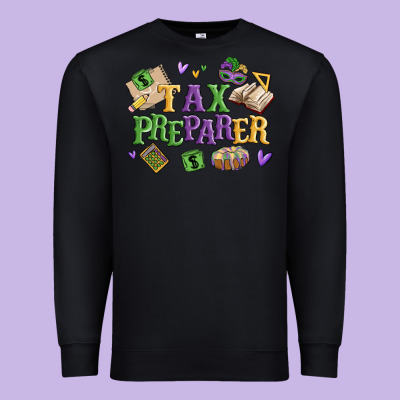 Tax Preparer Premium Sweatshirt Designed By Maliassmallbusiness