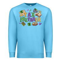 Ocean Blue tax preparer Premium Sweatshirt - MaliasSmallBusiness