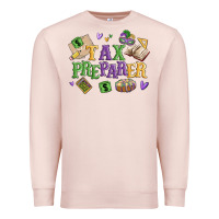 Pale Pink tax preparer Premium Sweatshirt - MaliasSmallBusiness