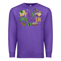Purple tax preparer Premium Sweatshirt - MaliasSmallBusiness