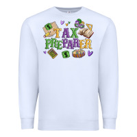 White tax preparer Premium Sweatshirt - MaliasSmallBusiness