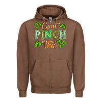 Chestnut saint patricks cant pınch this Zipper Hoodie - Artiststas