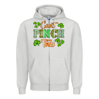 Dove Grey saint patricks cant pınch this Zipper Hoodie - Artiststas
