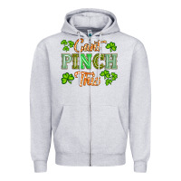 Heather Grey saint patricks cant pınch this Zipper Hoodie - Artiststas