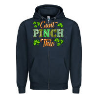 Navy saint patricks cant pınch this Zipper Hoodie - Artiststas