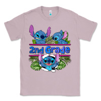 Lilac preview flower stitch 2nd grade Classic Tee - AdoDesignShop