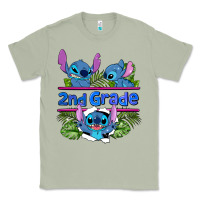 Matcha preview flower stitch 2nd grade Classic Tee - AdoDesignShop